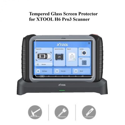 Tempered Glass Screen Protector for XTOOL H6 Pro3 Scanner